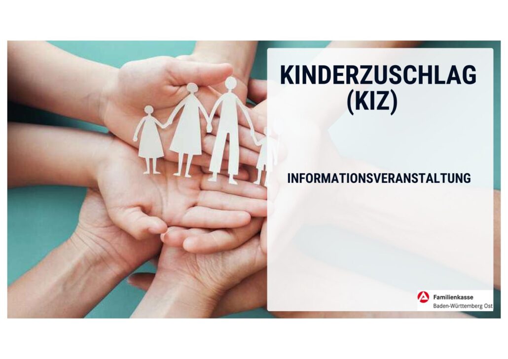 Infoveranstaltung Kinderzuschlag