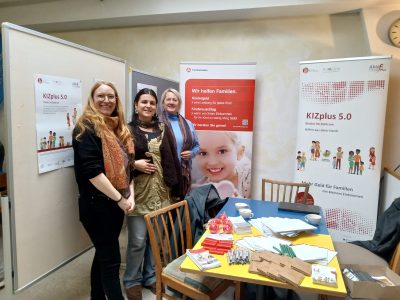 Infostand Familienleistungen Kinder-Stärke-Tag