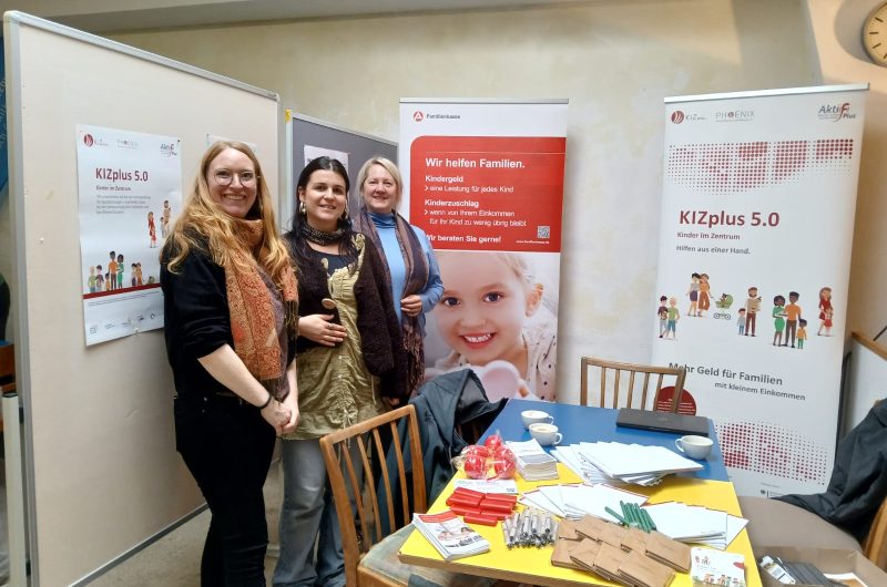 Infostand Familienleistungen Kinder-Stärke-Tag